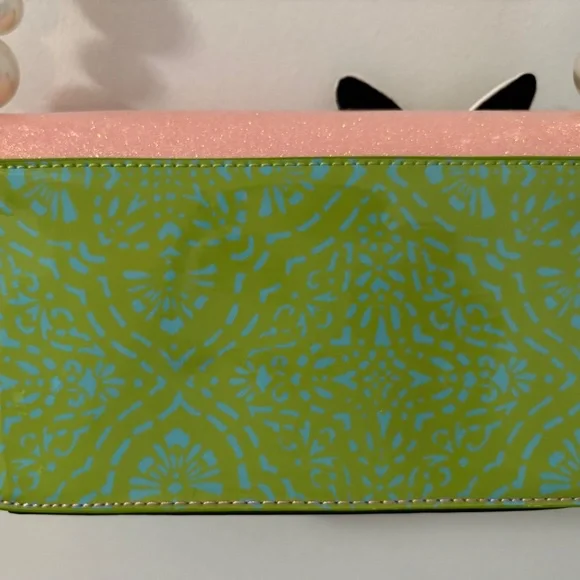 Betsey Johnson Butterfly Crossbody Pink Multi - Picture 6 of 10